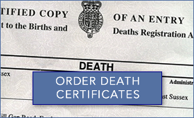 Legalised Death Certificates